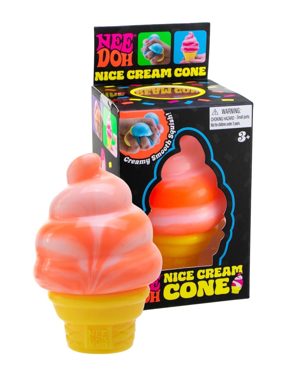 Needoh Nice Cream Cone - Orange
